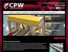 Tablet Screenshot of cpwsystems.com